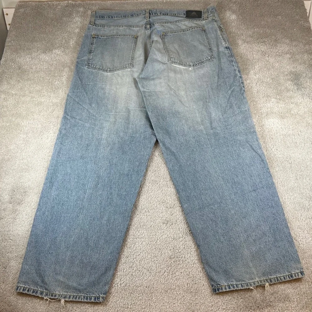 Vintage 90s Levis SilverTab Baggy Jeans Men 40x30 Light Blue Relaxed Fit Y2K